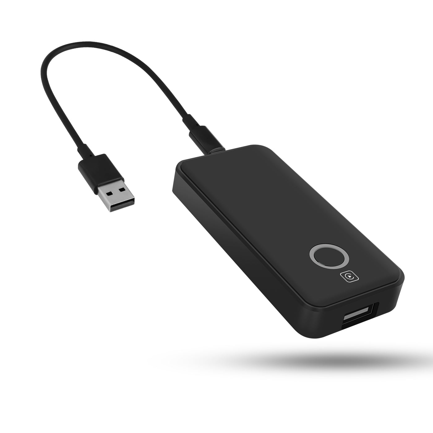 Podofo 2023 Wired CarPlay to Wireless Apple CarPlay AI Box Adapter USB Type-C Plug & Play CarPlay Dongle Magic Box Fast and Easy Use