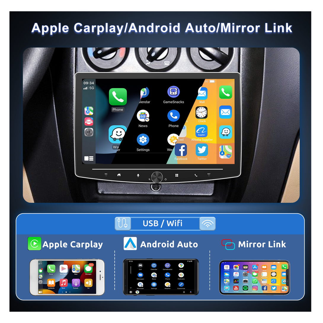 Kaufe Podofo 1Din 7'' 2 + 32G Android 10,1 Auto Radio Autoradio