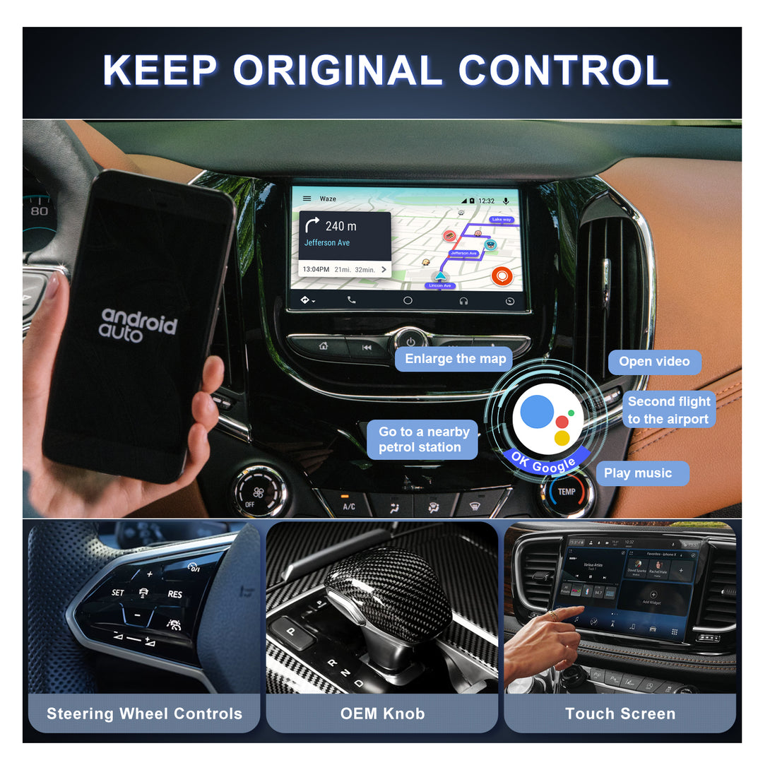  USB Carplay Dongle Adapter for iPhone Apple Android Auto Radio  Navi Music Player : Electronics